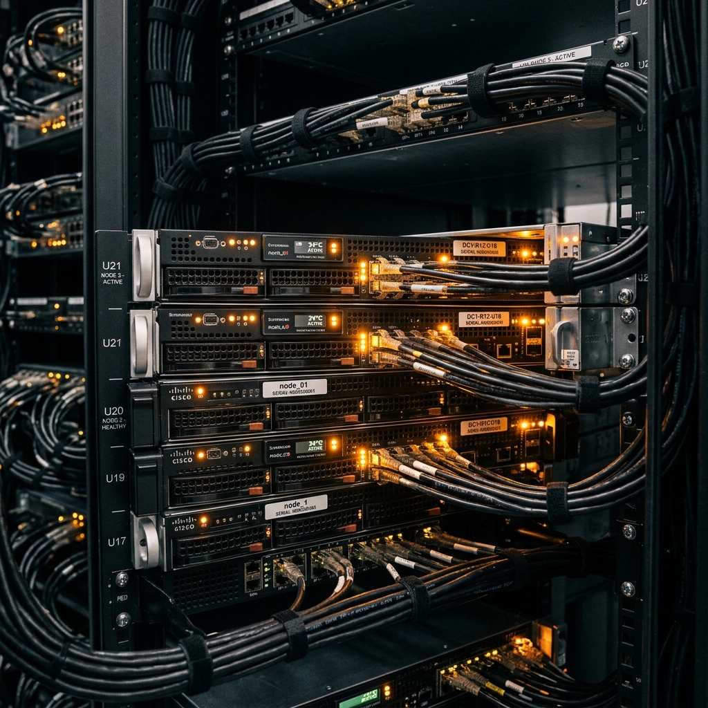 Self-Managed servers rack